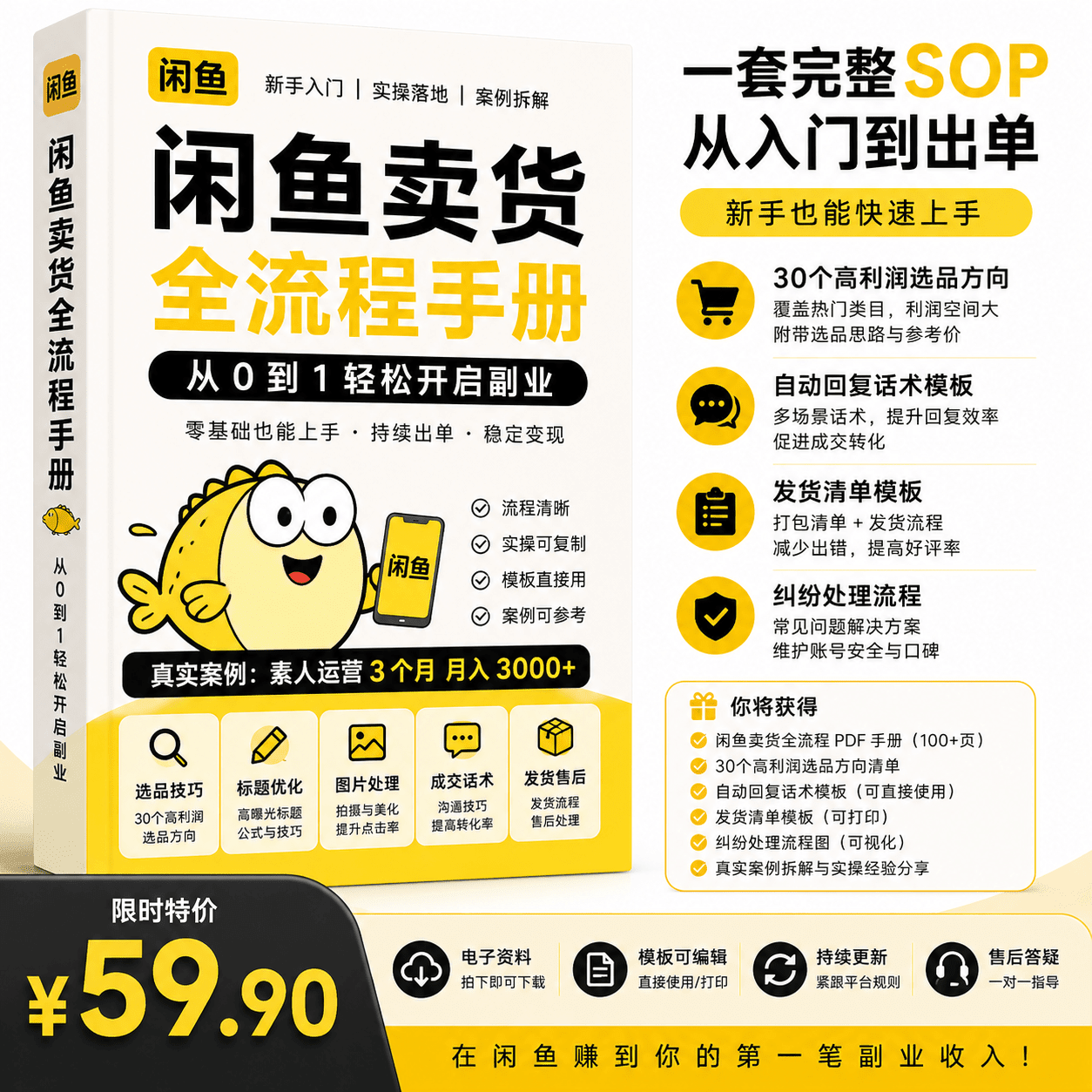 闲鱼卖货全流程手册